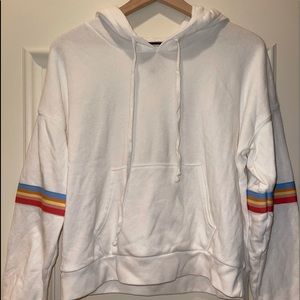 white american eagle hoodie